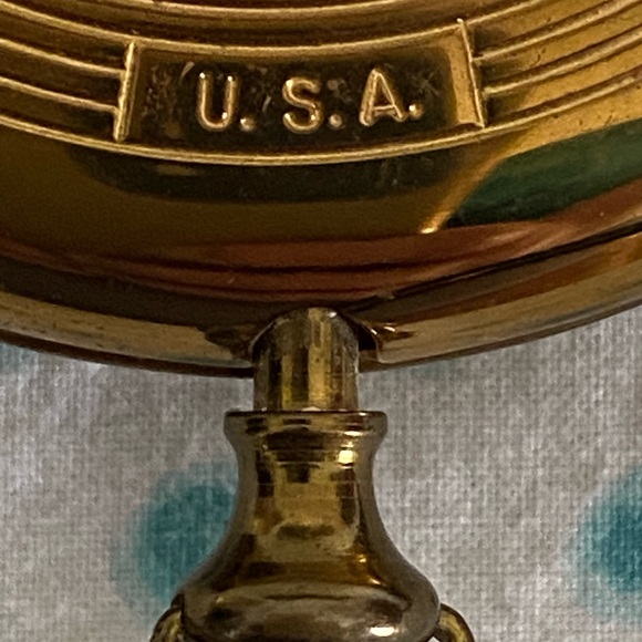 Vintage 1940s Zell Fifth Avenue Powder Compact with Original Case - Picture 5 of 14